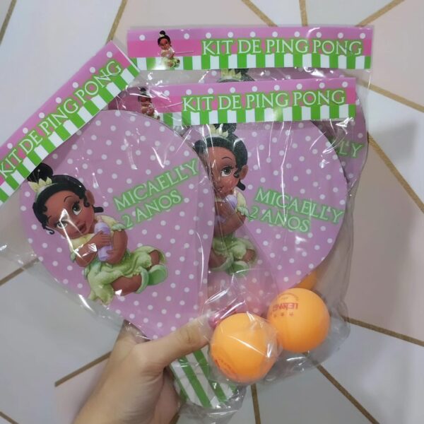 Kit Ping Pong Personalizado – Lembrancinha Divertida