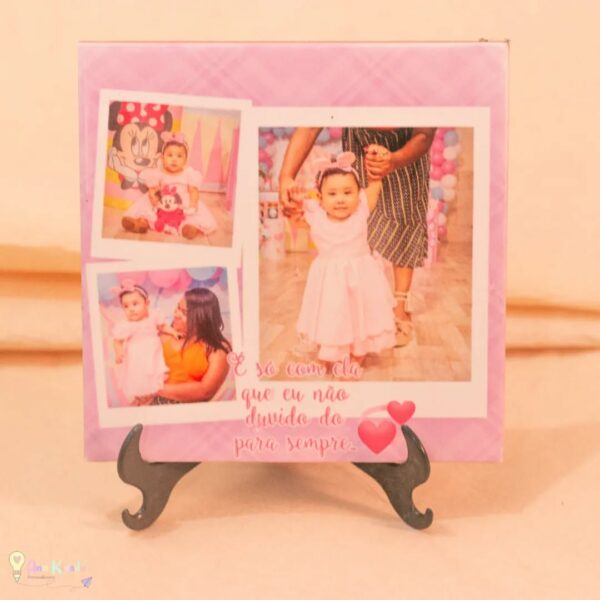 Azulejo Personalizado 15x15 cm – Decoração e Presente Criativo