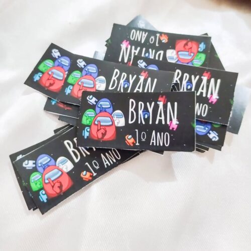 Kit de Etiquetas Escolares Personalizadas – Volta às Aulas