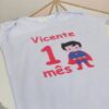Body Infantil Branco Personalizado – Tamanhos P, M, G e GG