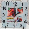 Relógio Personalizado 20x20 cm – Decoração Criativa e Exclusiva