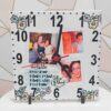 Relógio Personalizado 20x20 cm – Decoração Criativa e Exclusiva